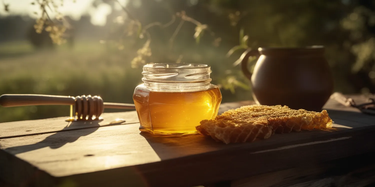 Miód gryczany na stawy