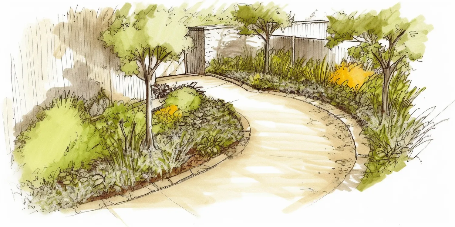 Jak urządzić długi i wąski ogród?