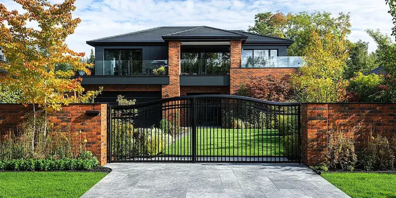 Polnische Gartenzäune