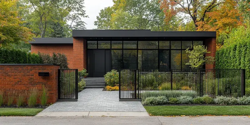 metalowe ogrodzenia z Polski