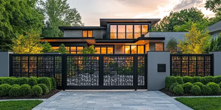 Ogrodzenie ogrodowe z Polski