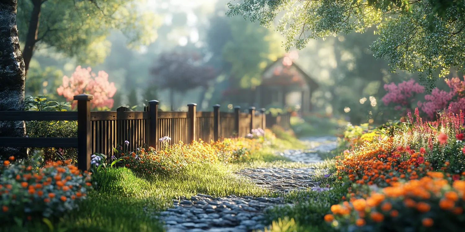 ozdobne ogrodzenie z Polski